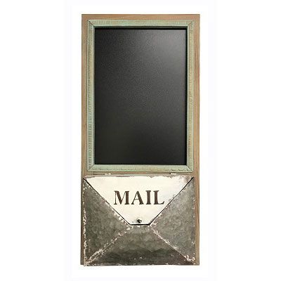 Wilco Home Wall Chalkboard/Letter Rack