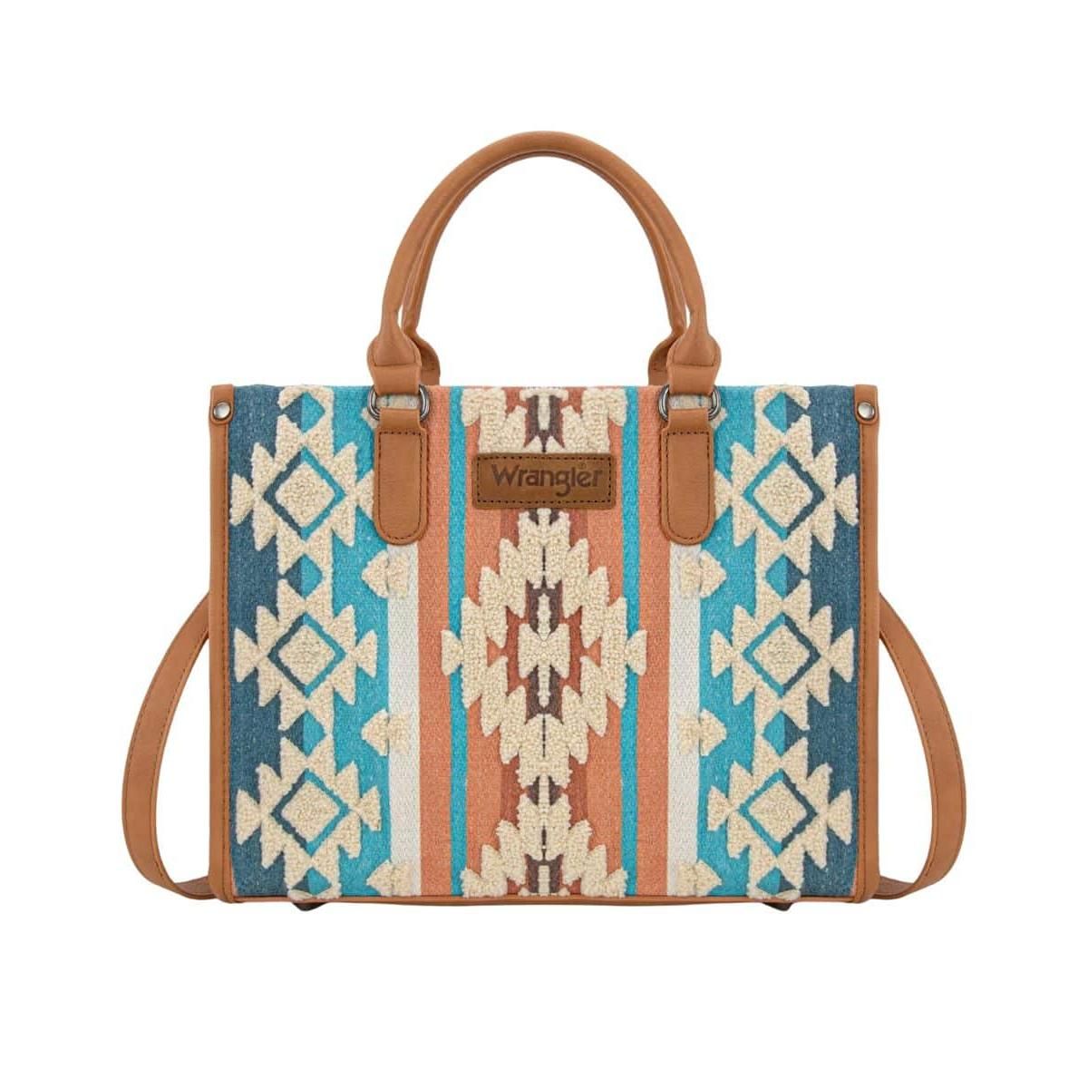 Wrangler Tote Purse- Brown