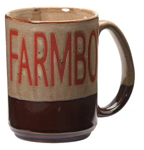 Western Moments Tan Farmboy Coffee Mug