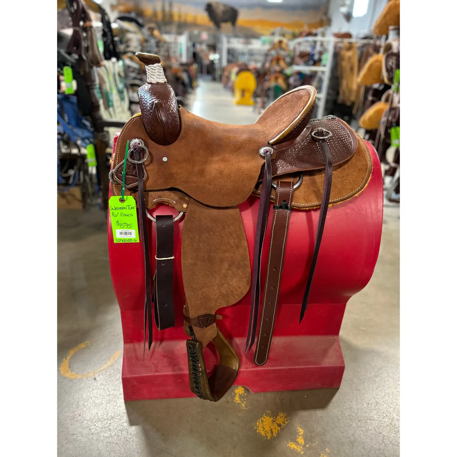 Western Tuff 16" Ranch Saddle - 3292023-8