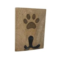 Wilco PAW Print Wall Hook Natural