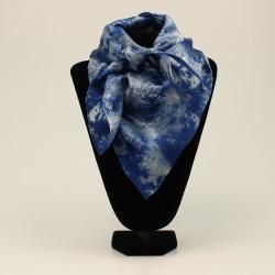Wild Rag 33x33 -Tie Dye Blue