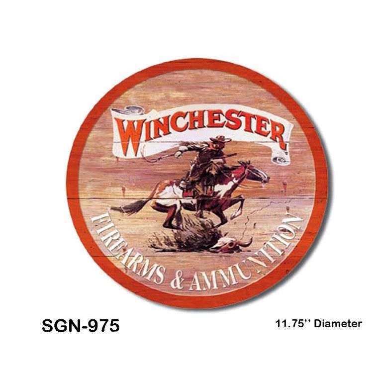Winchester Licensed Tin Sign