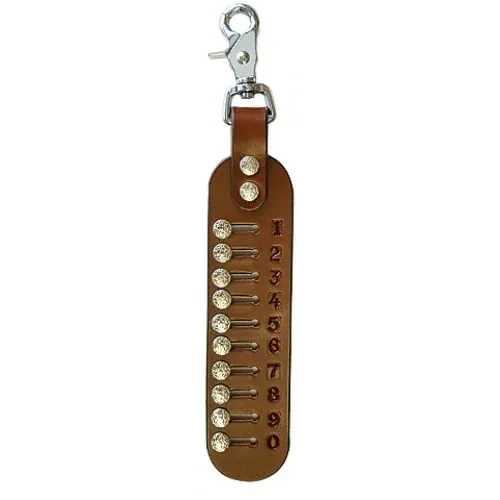 Western Rawhide Team Penning Leather Cattle Counter