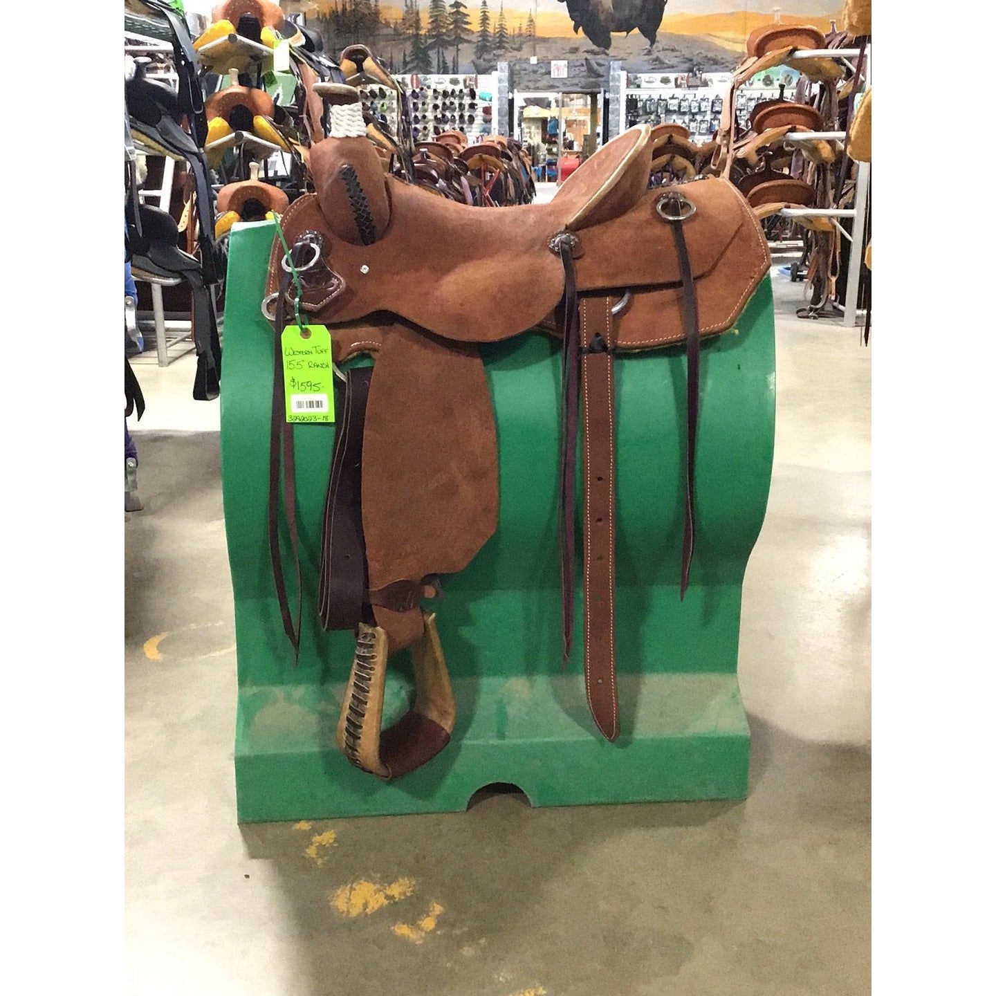 Western Tuff 15.5" Ranch Saddle - 3292023-18