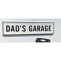 Wilco Dads Garage Wall Sign
