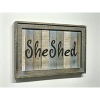 Wilco She Shed Wall Plaque