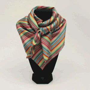 Wild Rag 33x33" Multi Stripe