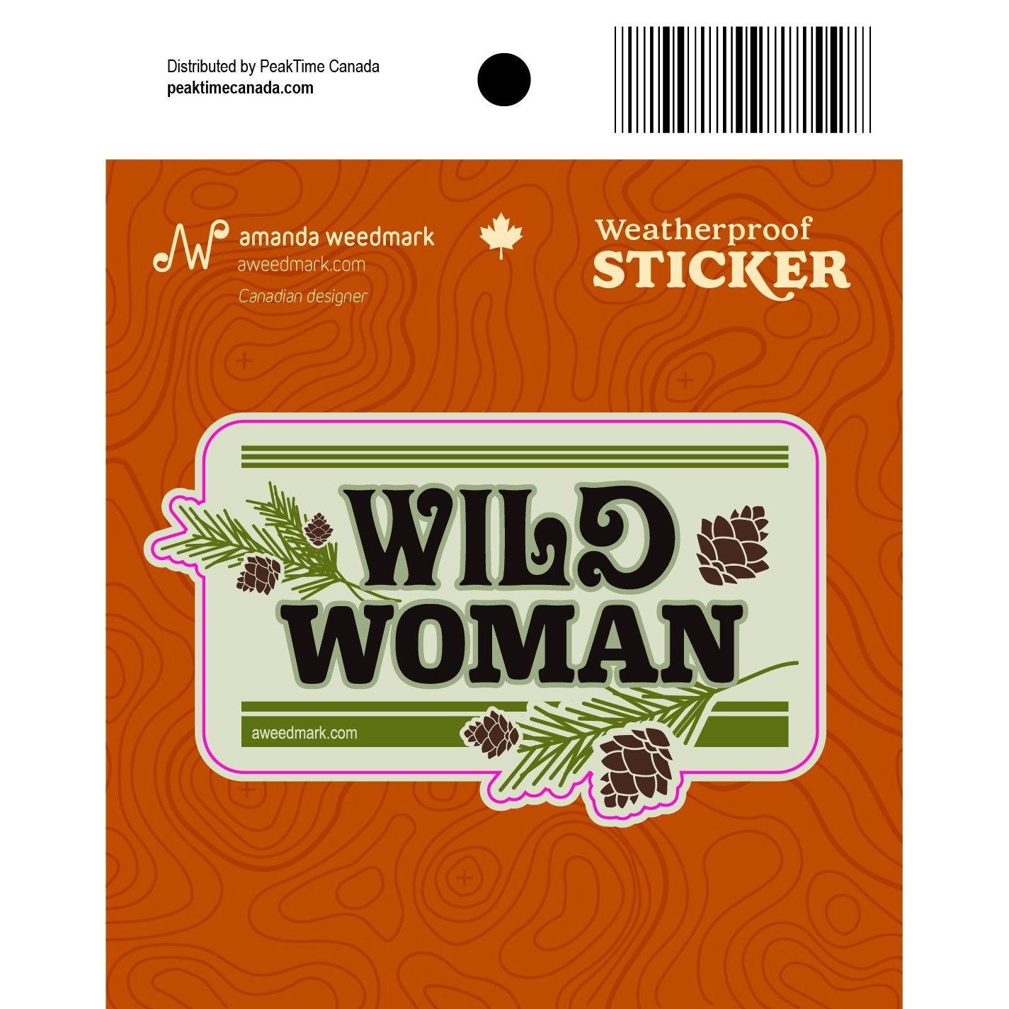 Wild Woman Sticker