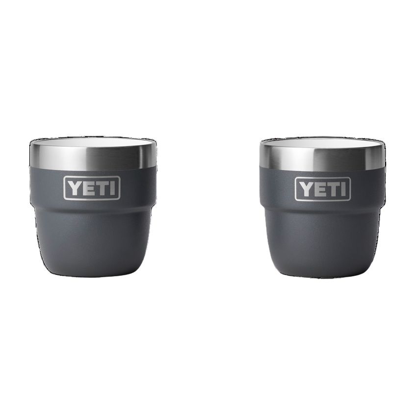 Yeti Rambler 118ml Stackable Cups - Charcoal