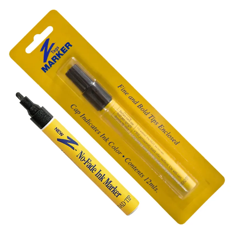 Z Tags Tag Marking Pen - Black
