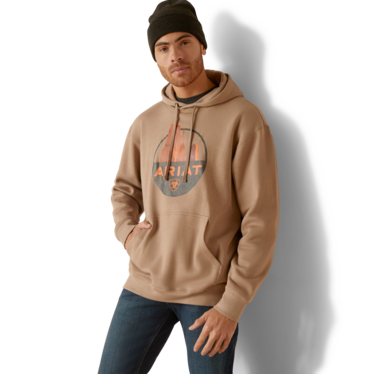 Ariat Men's Peak Desert Hoodie - Dune Heather