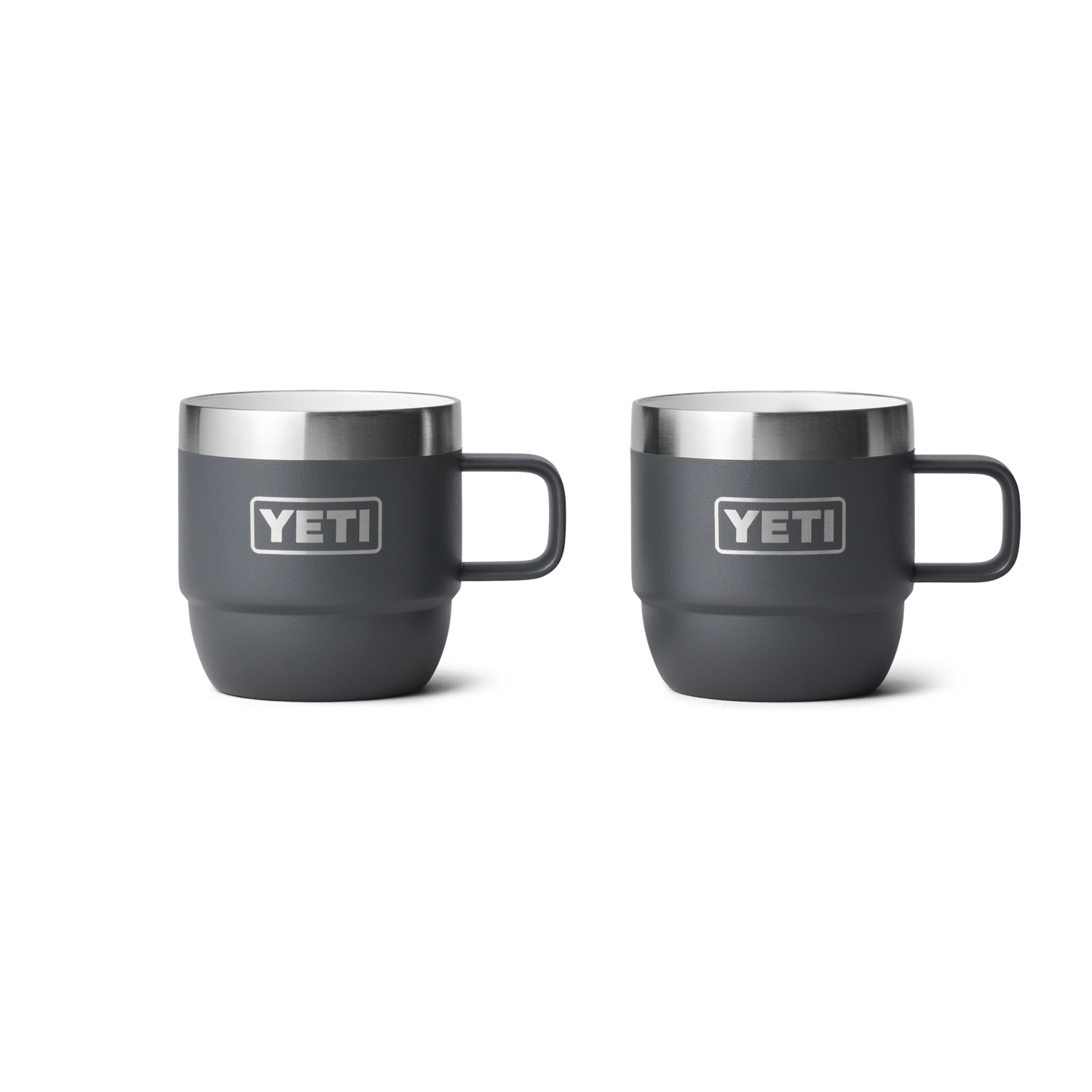 Yeti Rambler 177ml Stackable Mugs - Charcoal