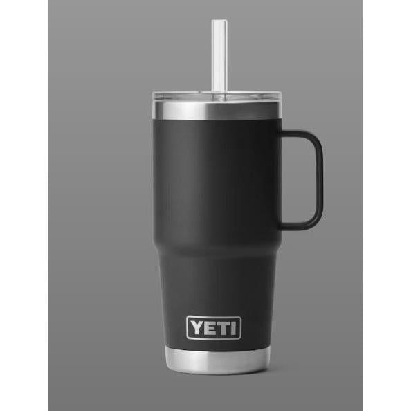 Yeti Rambler 739ml Straw Mug - Black