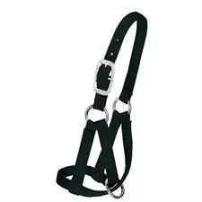 Weaver Llama Halter, 3/4" Medium/Large, Color: Black