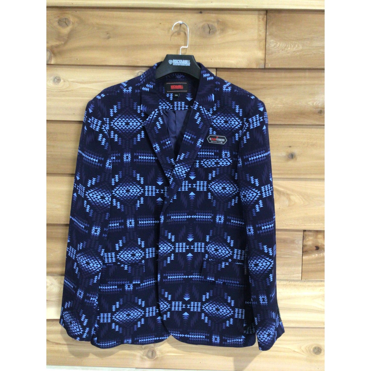 Rock &amp; Roll Men's Blazer - Navy