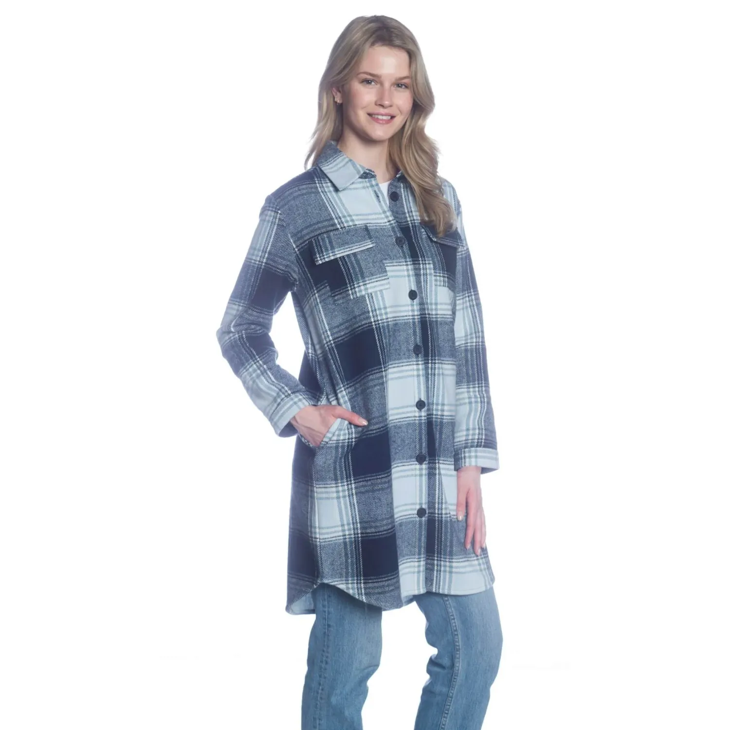 DKR Shirt Jackets - Assorted Colours, Colour: Taupe Plaid, Size: S