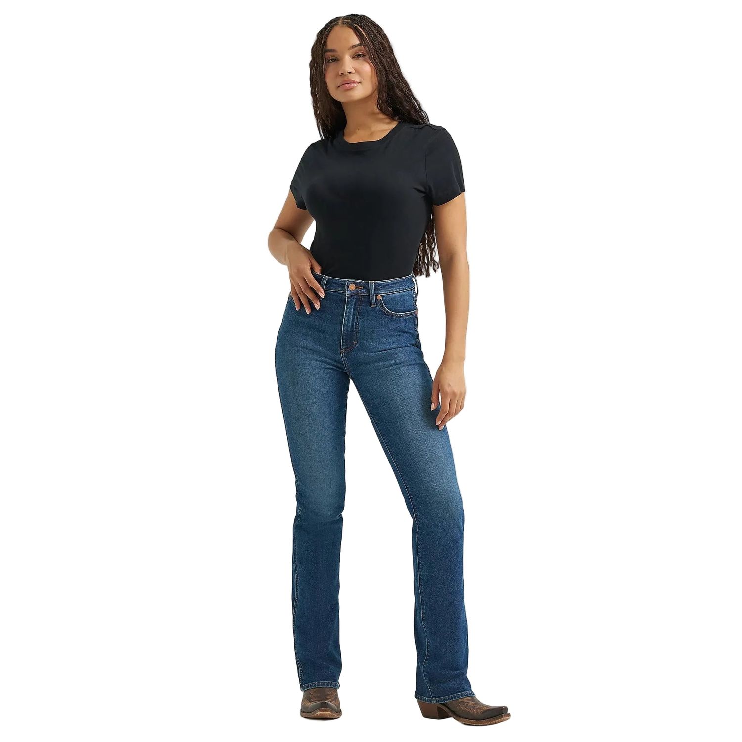 Wrangler Women's Slim Highrise Bootcut Jean - Icon