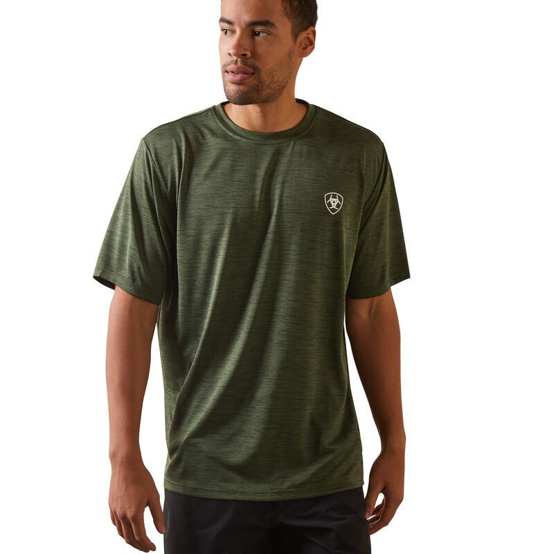 Ariat Men's Charger Ariat Stamp T-Shirt Kombu Green
