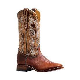 Boulet Men's Western Boot - Damasko Taupe/Bison