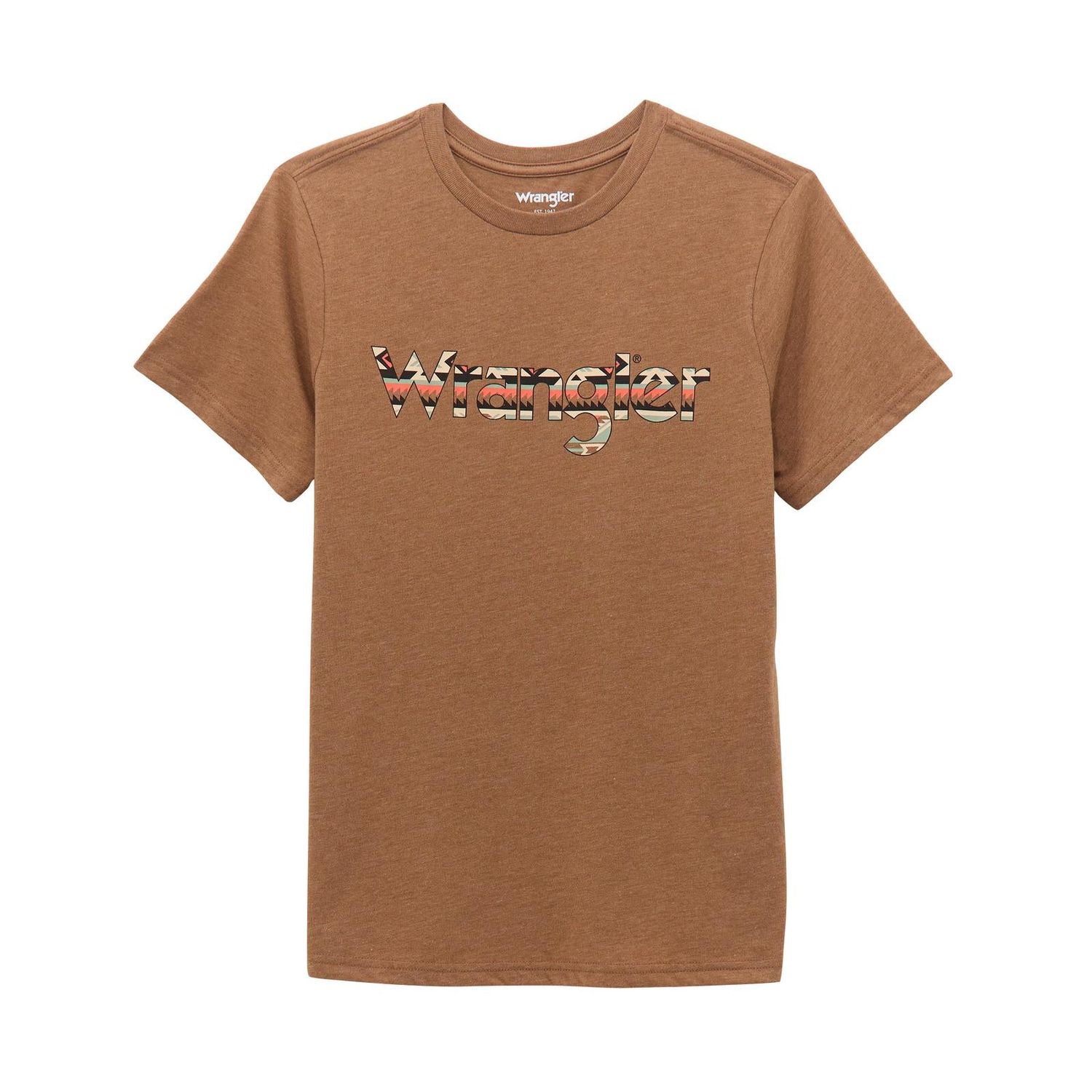 Wrangler Women's Regular Fit Short Sleeve Tee Shirt- Jungle