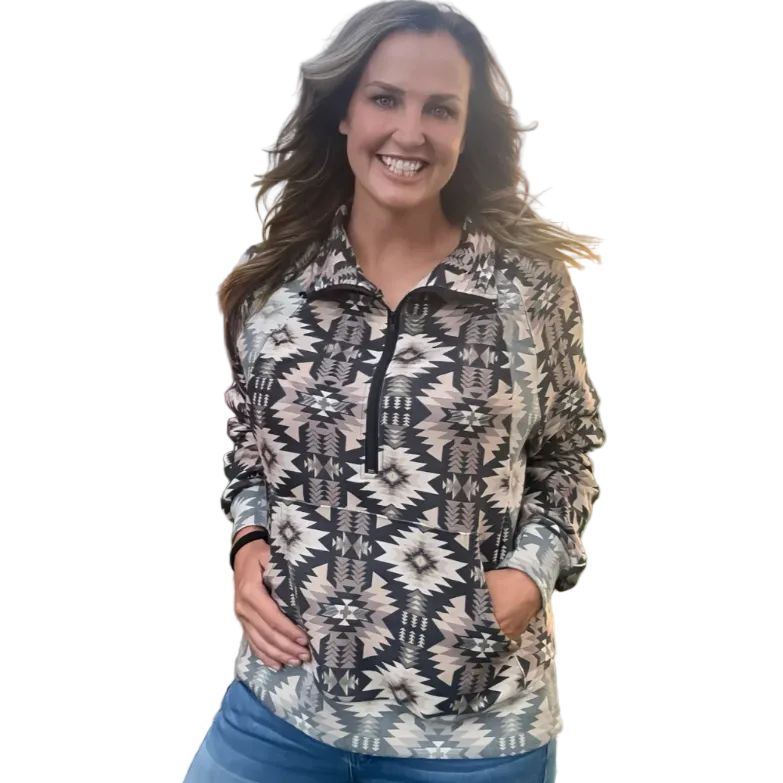 Sterling Kreek Canyon Echo Long Sleeve Pullover - Multi