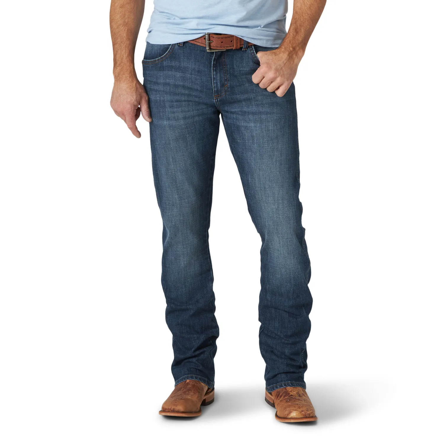 Wrangler Mens Retro Slim Boot Jean, Length: 30, Waist: 29