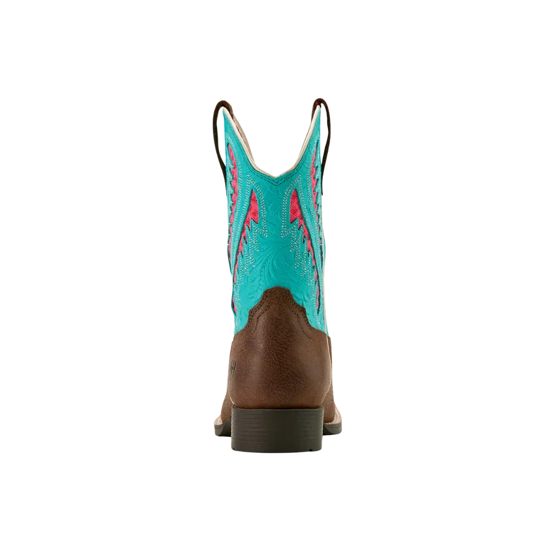 Ariat Youth Quickdraw VentTEK Western Boot - Rich Clay