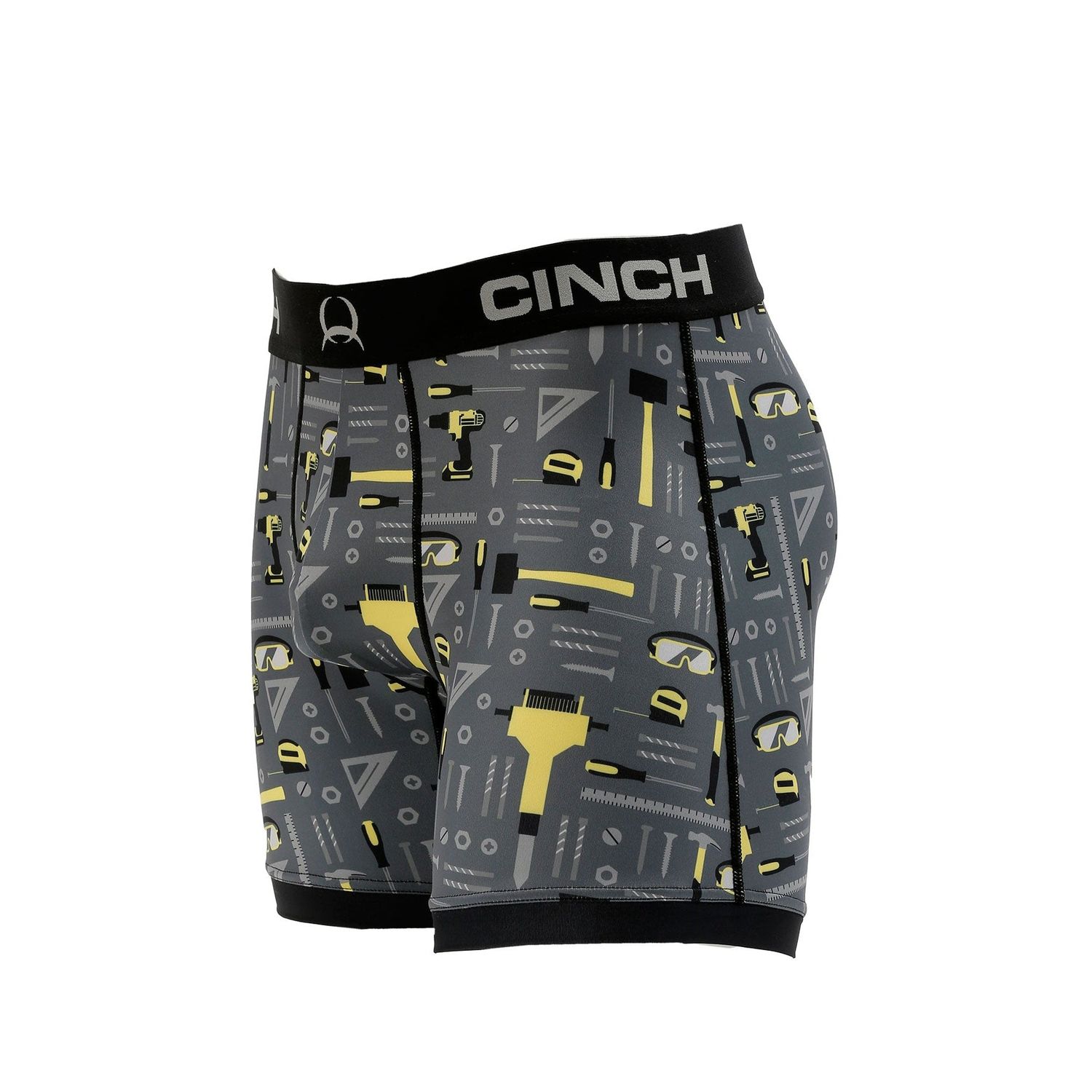 Cinch Men's 6" Tool Box Brief Grey