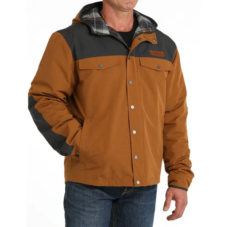 Cinch Men's Long Sleeve Canvas Barn Coat - Brown