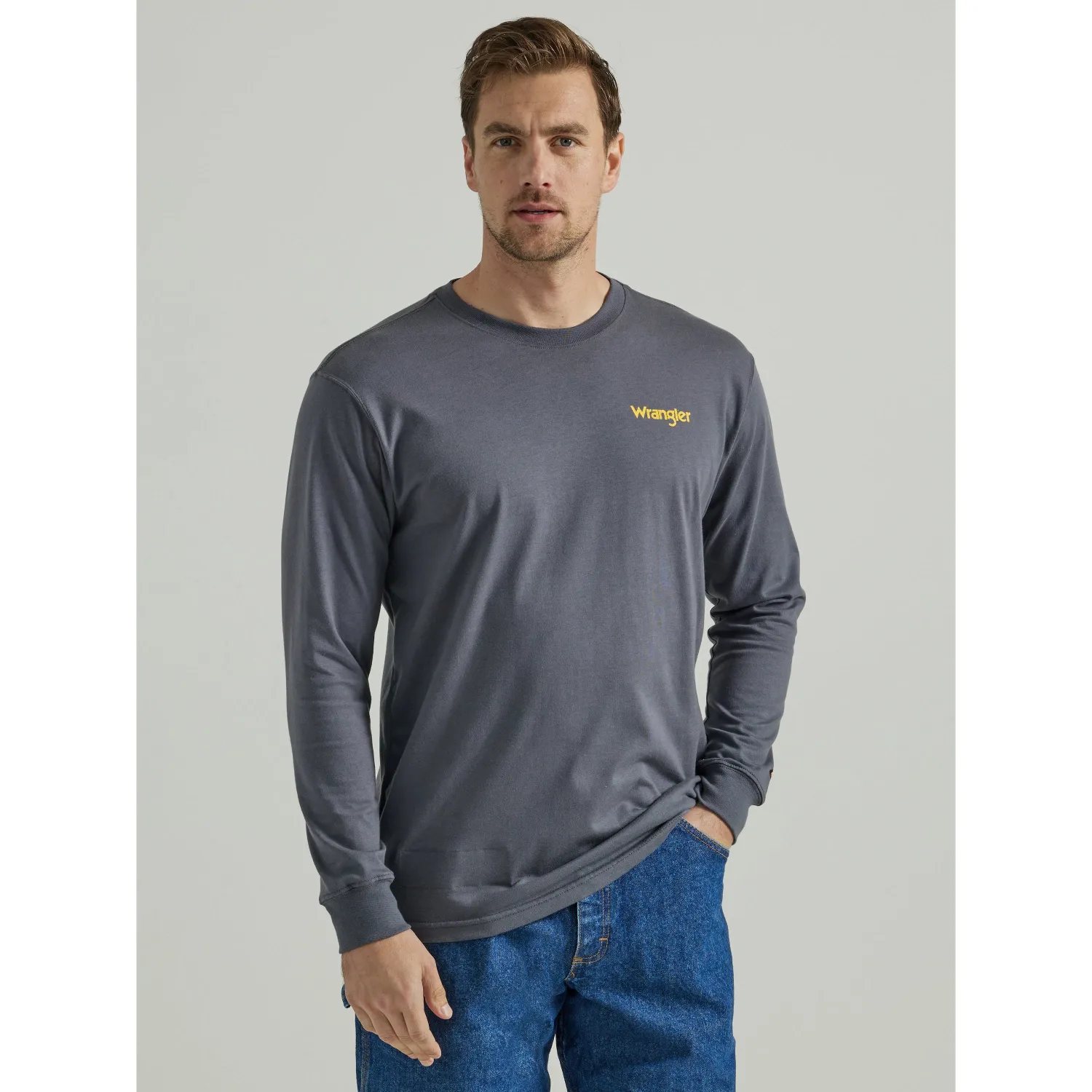 Wrangler Flame Resistant Graphic Long Sleeve T-Shirt, Size: 3XL
