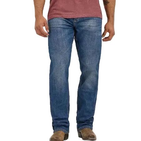 Wrangler Men's Retro Slim Fit Low Rise Straight Leg Jean-Cottonwood