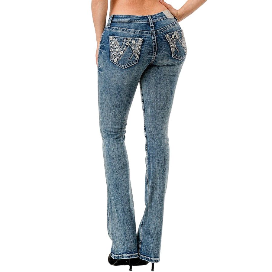 Grace in LA Women's Jeans - Modify Aztec