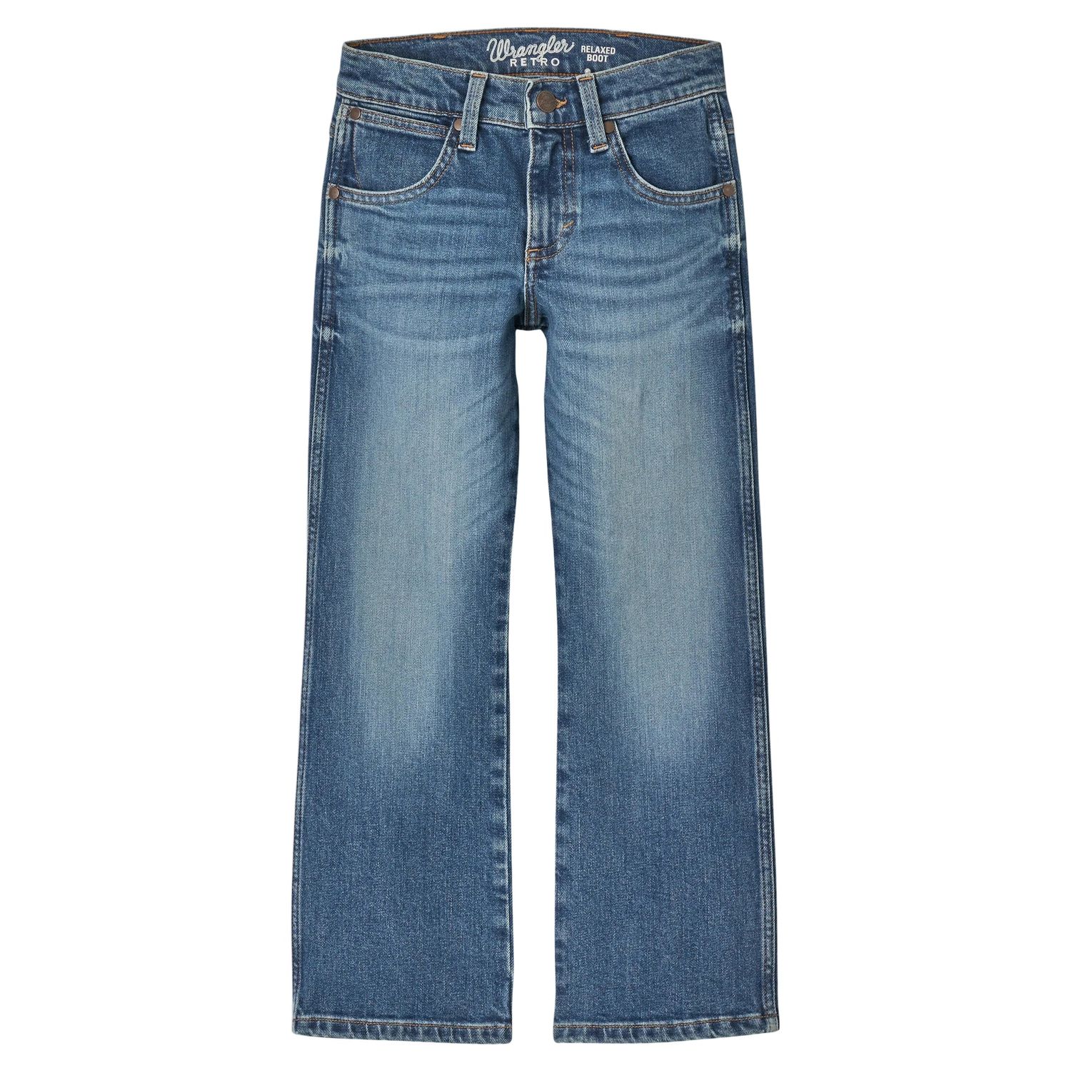 Wrangler Boy's Youth Retro Relaxed Bootcut Jeans - Andalusian