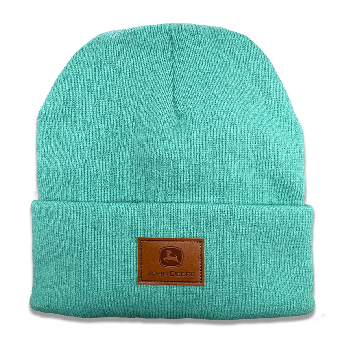 John Deere Beanie -Saltwater