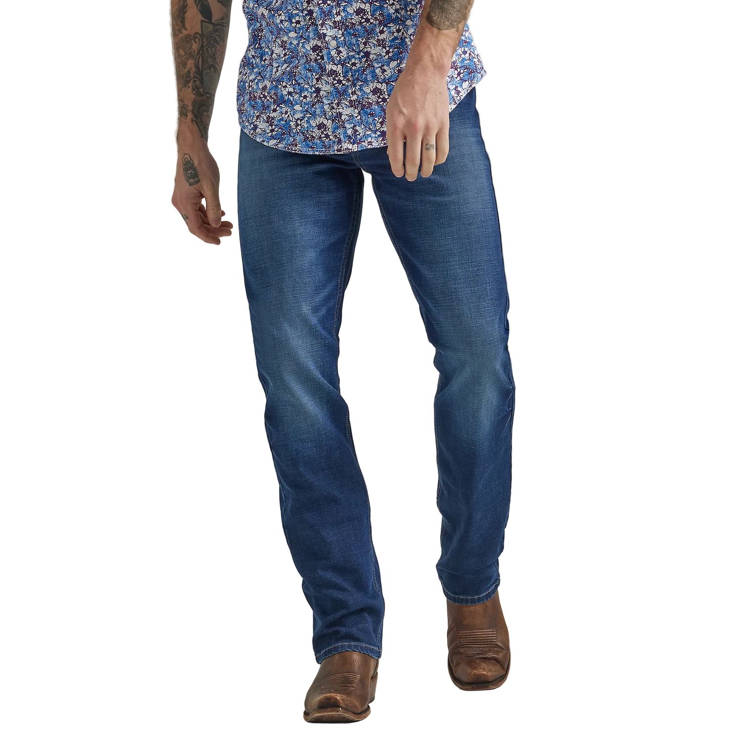 Wrangler Men's 20X No.44 Slim Straight Jeans - Fawnbrook
