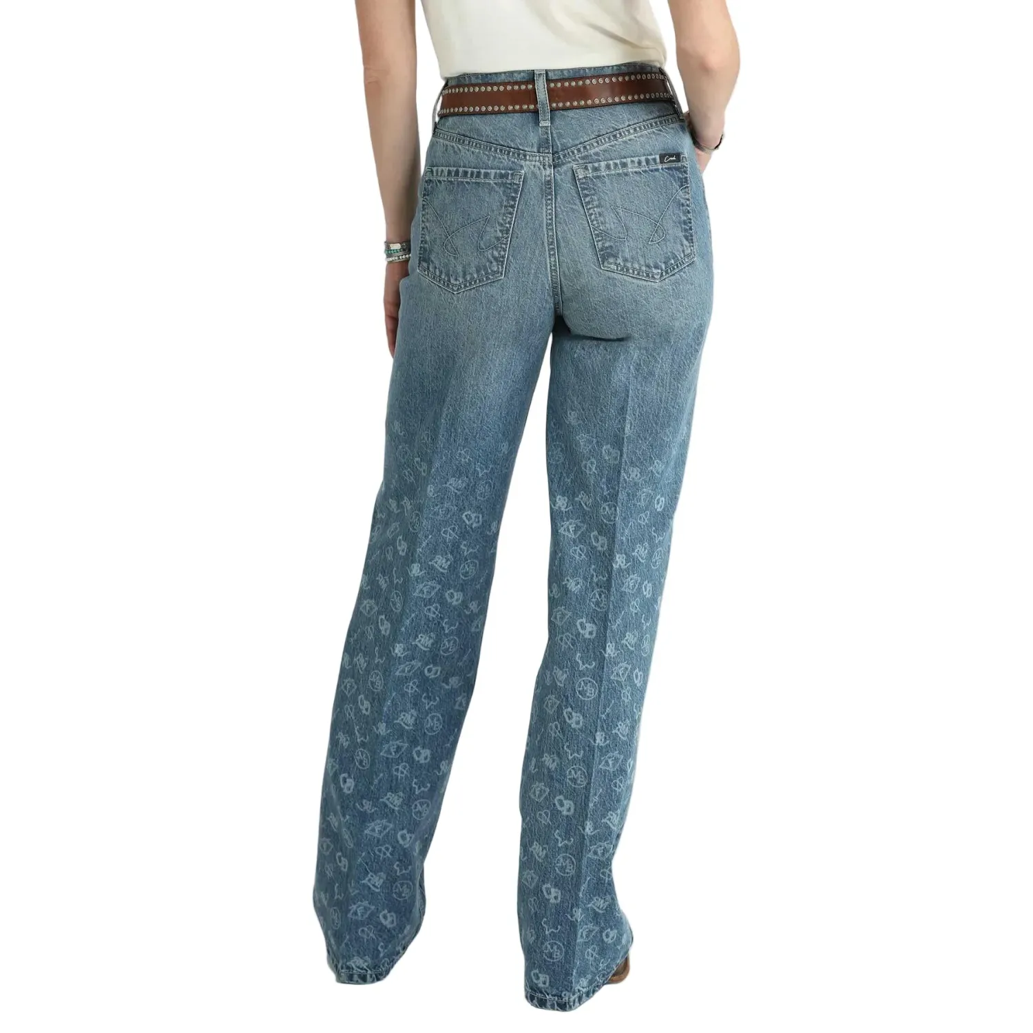 Cinch Women's Casey Medium Stone Jeans - Indigo
