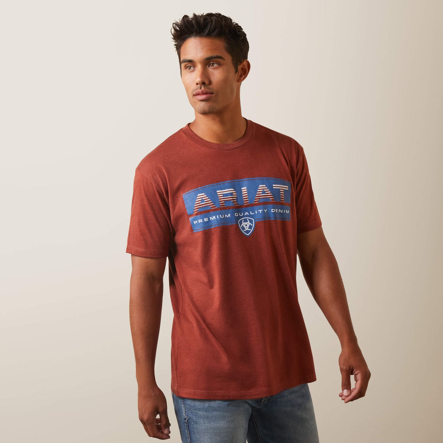 Ariat Men's Ariat Shadows T-Shirt - Rust Heather *FINAL SALE*