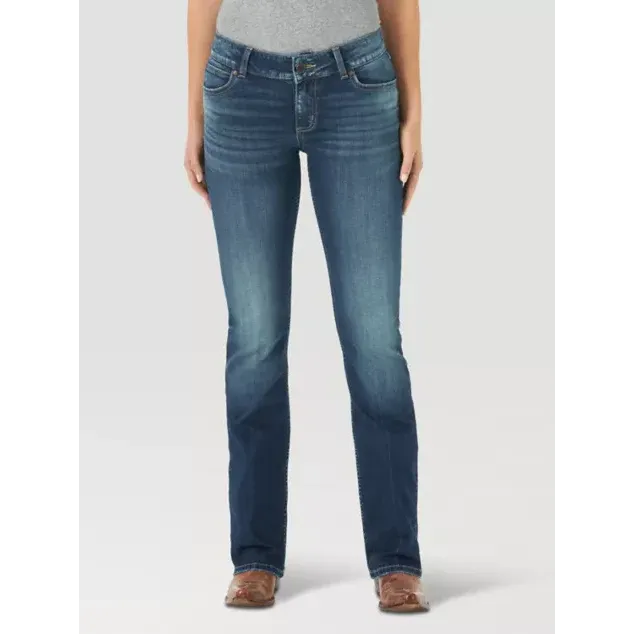 Wrangler Women's Retro Western Jeans, Length: 30, Waist: 0