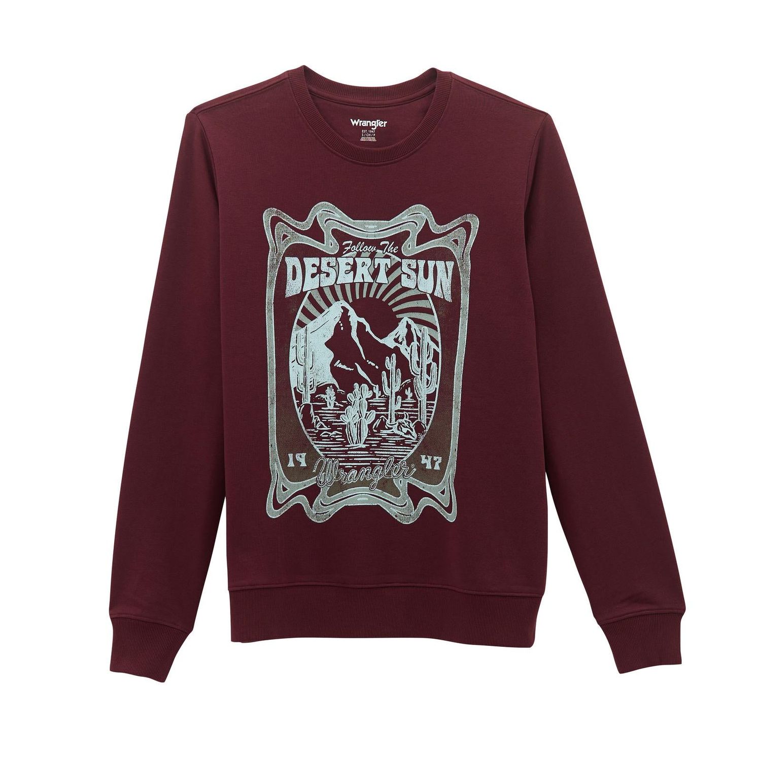 Wrangler Women's Long Sleeve Western Sweatshirt - Port Royal