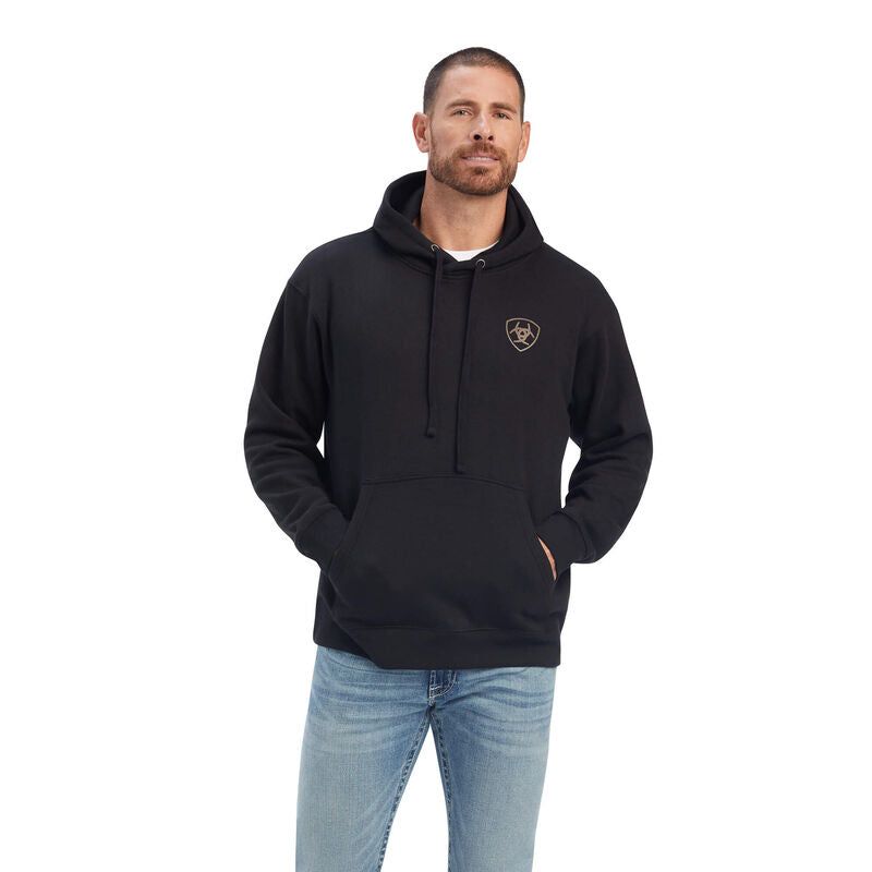 Ariat Mens EST Block Sweatshirt Black