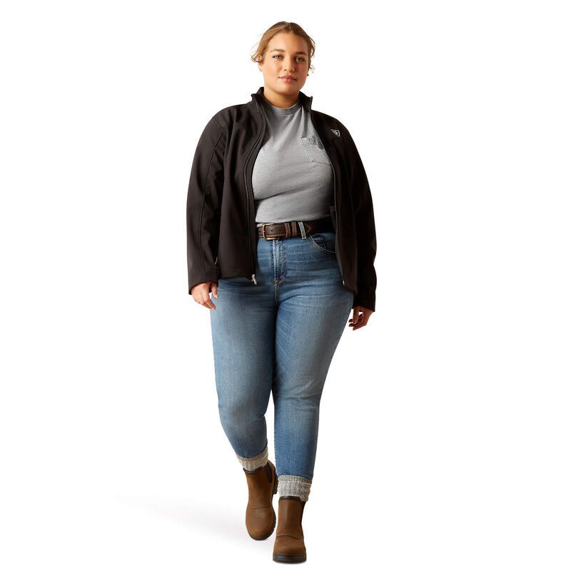 Ariat Women's New Team Softshell Jacket- Back Serrano