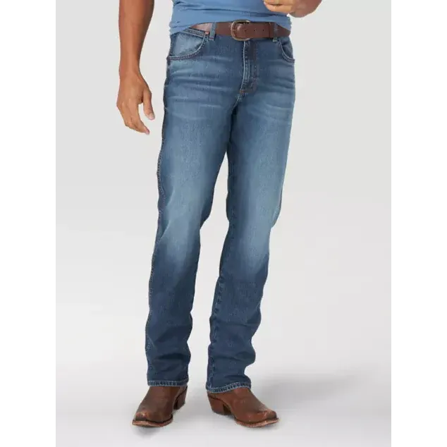 Wrangler Mens Retro Slim Straight Jeans - 88MWZCB, Length: 30, Waist: 29