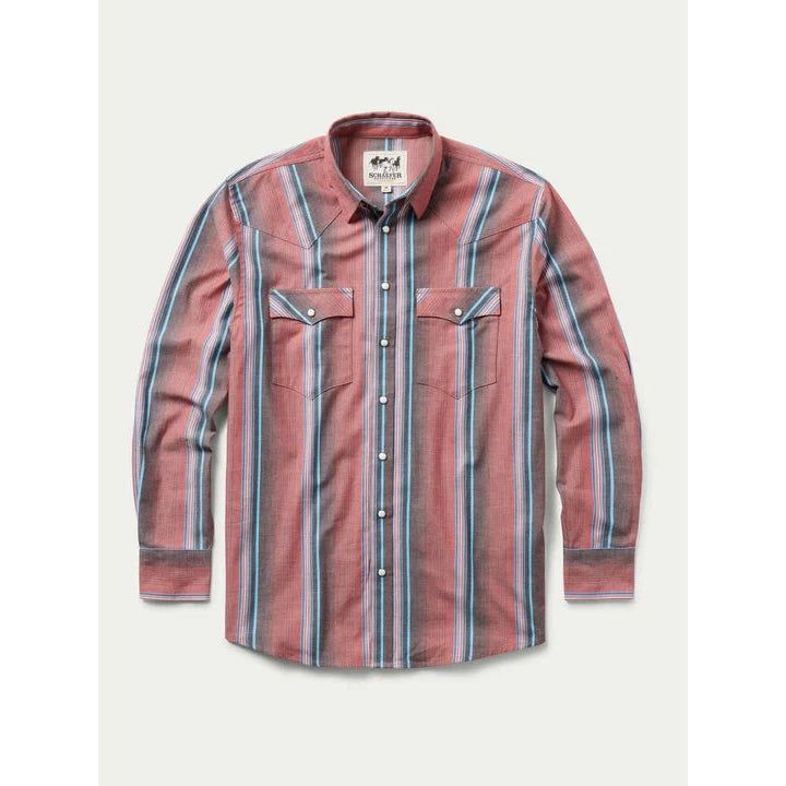 Schaefer Men's Western Stretch Snap Shirt - Bandera