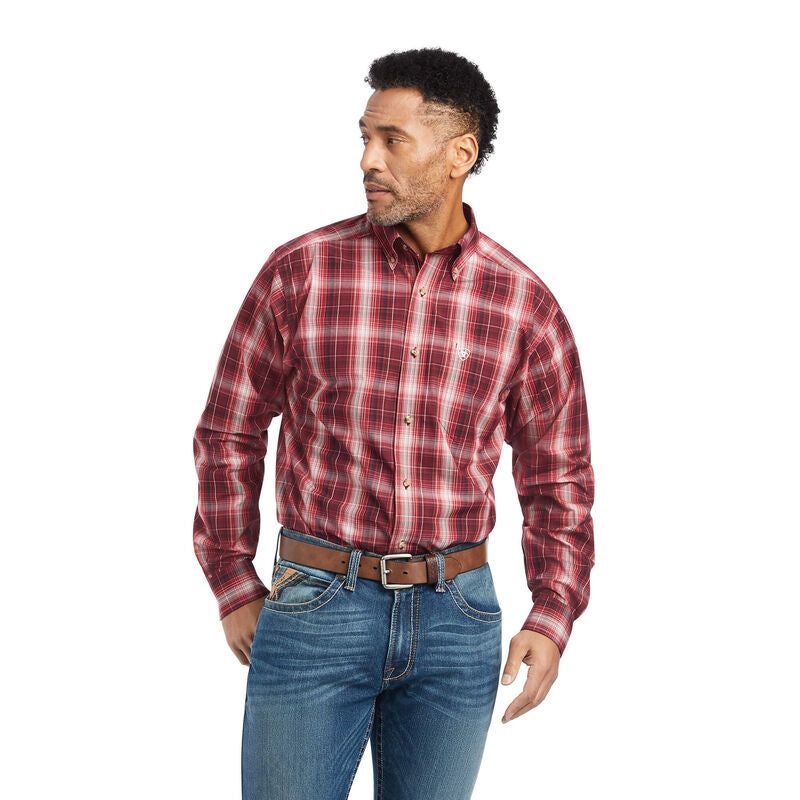 Ariat Men's Pro Wagner FTD LS Shirt Rio Red