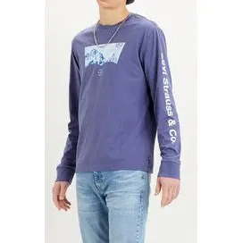Levi Mens LS STD Graphic Tee, Size: S