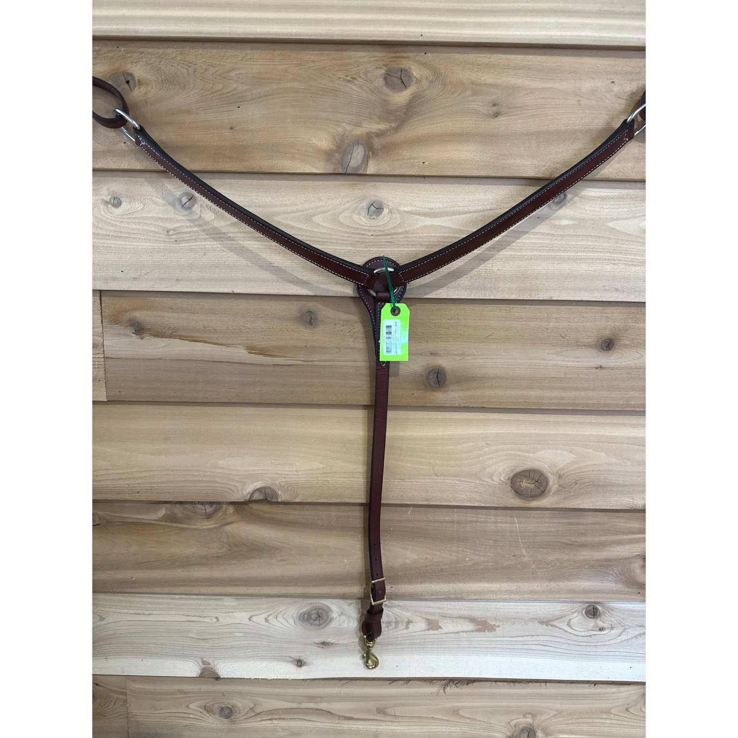 Irvine's Breast Collar 1" -Plain, Colour: Dark Oil