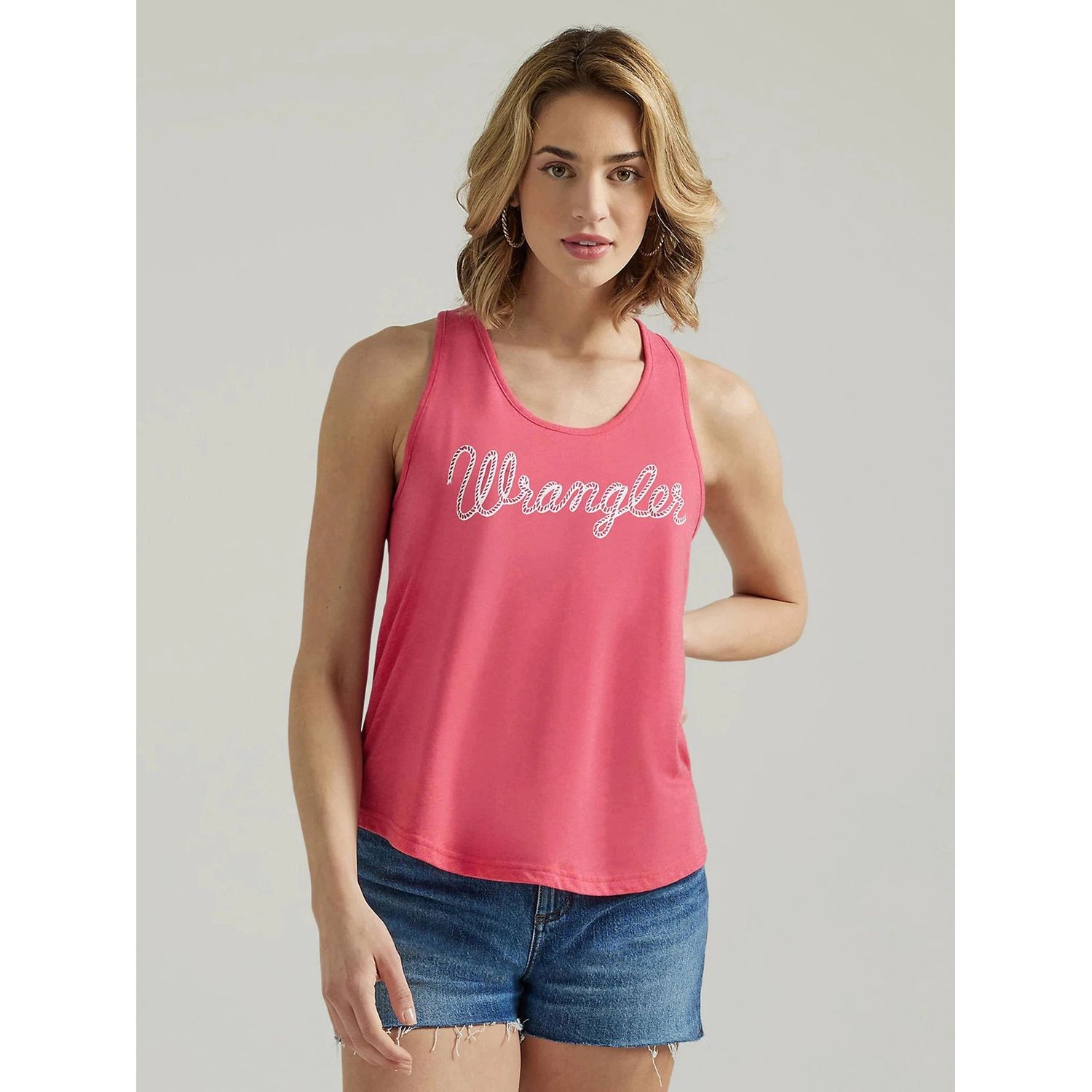 Wrangler Women's Retro Knit Racer Tank -
