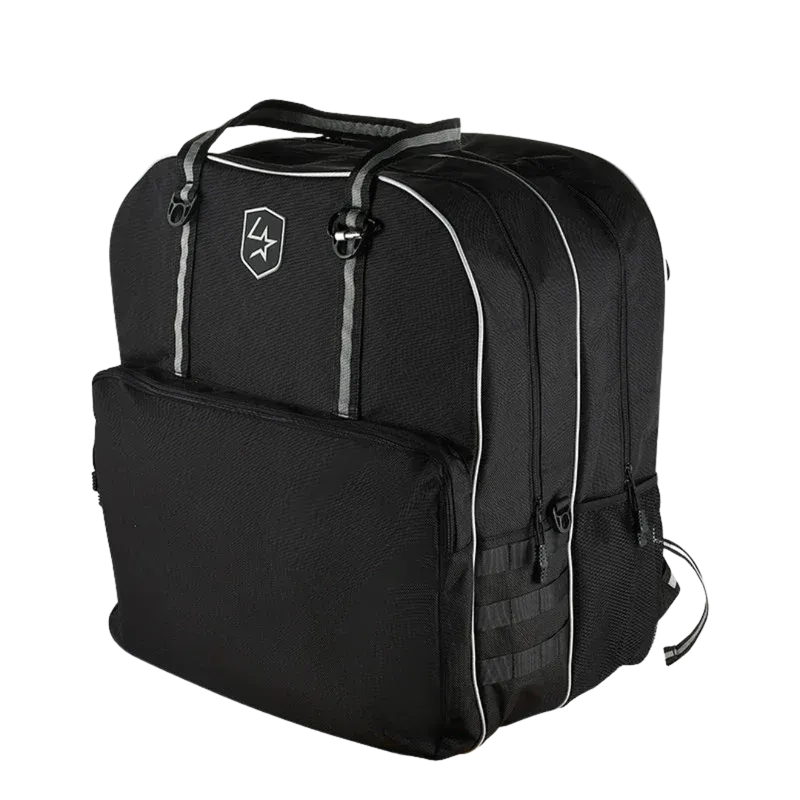 Lone Star Deluxe Rope Bag Backpack, Color: Black