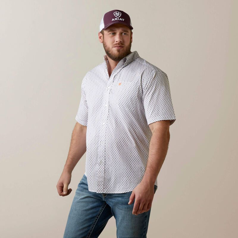 Ariat Men's Mayson Classic SS Shirt White